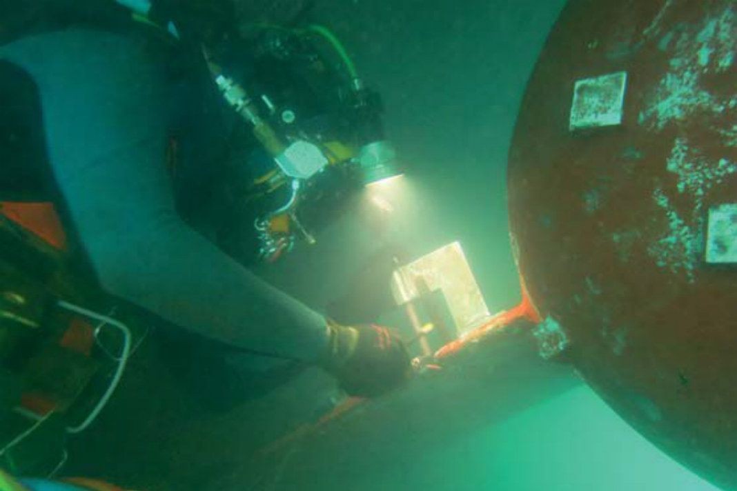 Underwater repair Russia